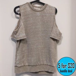 Off Shoulder Cozy Sweater Top